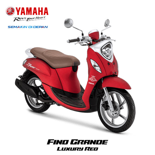 yamaha bandung - surya putra motor - fino grande - luxury red