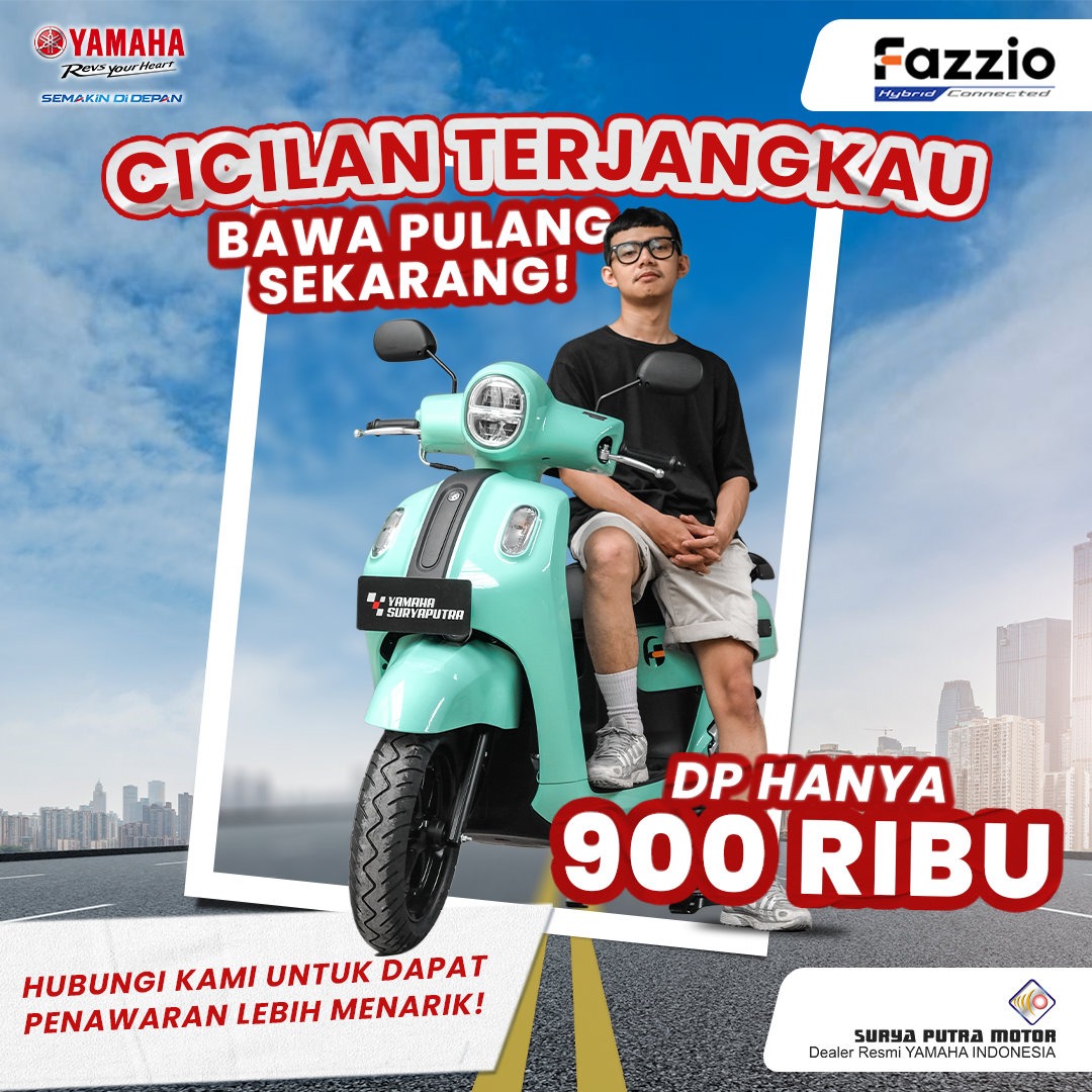 Promo Yamaha Fazzio Datang Lagi